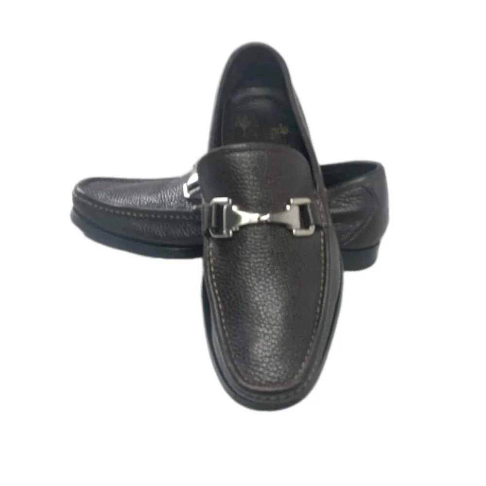 Allen Edmonds Firenze Bit Loafer Men's Shoes Size 7 3E Dark Brown